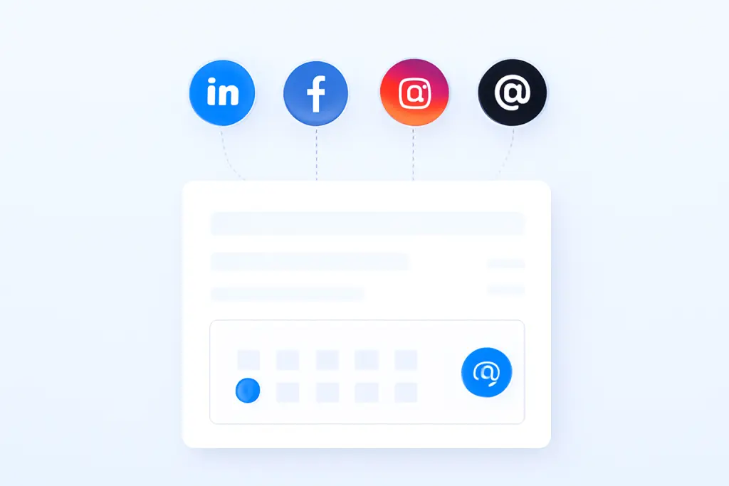 Instagram — Works with your other channels