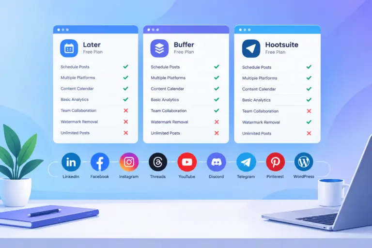 Best Free Social Media Scheduling Tools, Compared